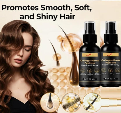 Collagen Grow Hair Restore Spray 50ml Each (Pack of 2)