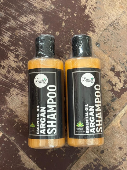 Essential Oil Argan Shampoo 210 ml each Pack of 2