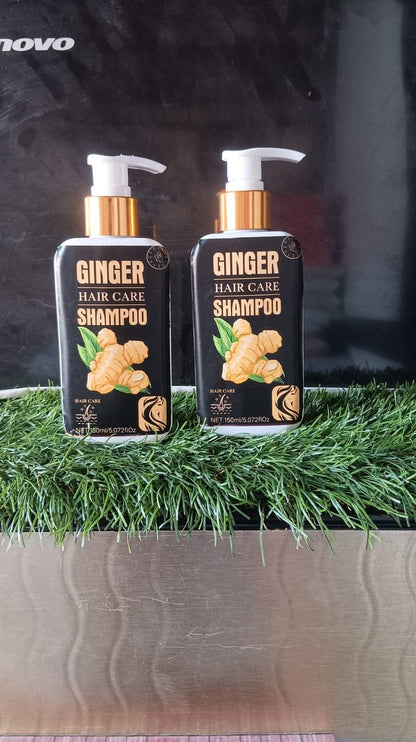 Ginger Hair Care Shampoo 150ml Each (Pack of 2)