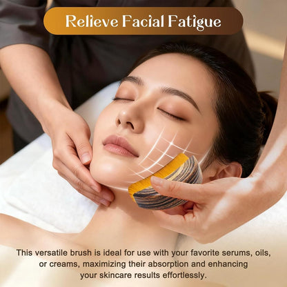 Lymphatic Contour Face Brush - Facial Massager for Jawline, Chin & Neck